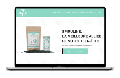 E-commerce Spiruline-Valais - E-commerce