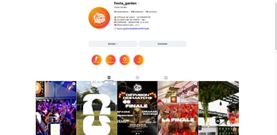 Fiesta Garden : marketing, Meta Ads et automatisation des réseaux - Marketing