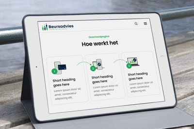 Beursadvies - Website Creation