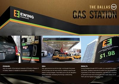 DALLAS GAS STATION - Werbung