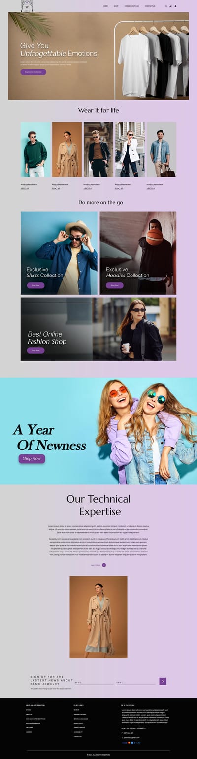 Website Design - Création de site internet