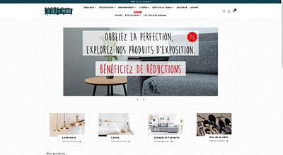 Site ecommerce et accompagnement - E-commerce