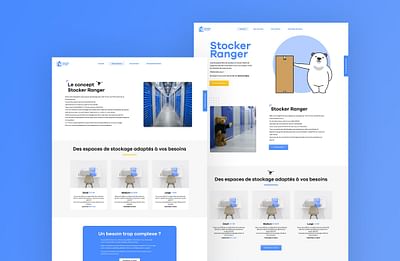 Refonte site web Stocker Ranger - Creación de Sitios Web