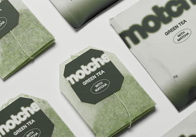 Branding Motcha - Grafische Identität