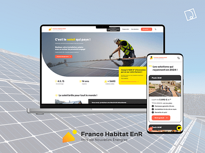 France Habitat, site web pour générer des leads - Publicité en ligne