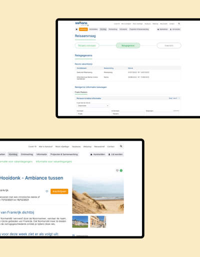 Web Application & Web Development for Samana - Application web