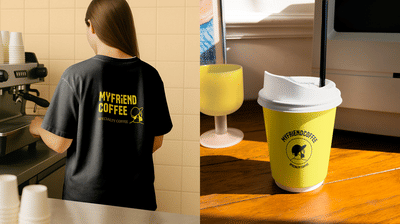 Branding para MyFriendCoffee Barcelona - Branding y posicionamiento de marca