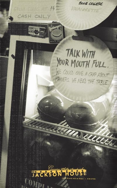 Mouth full - Advertising