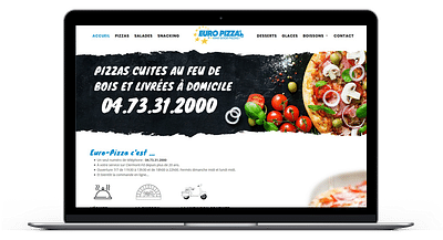 Euro Pizza - Création de site internet