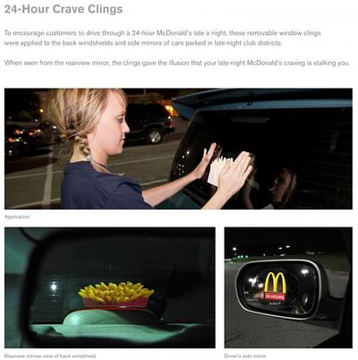 Crave Clings - Werbung