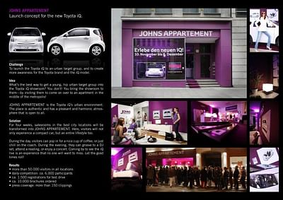 JOHNS APPARTEMENT - Advertising