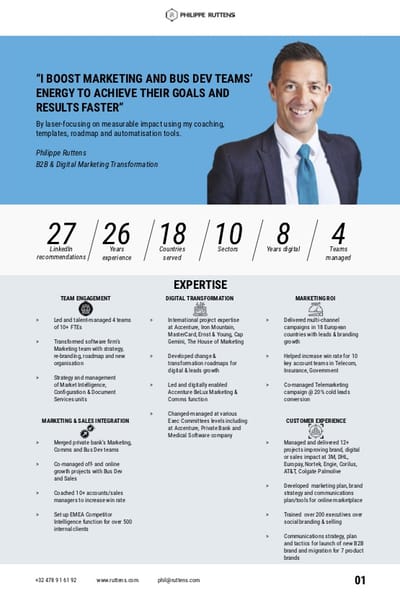 5 challenges - Phil Ruttens B2B Digital Marketing - Digital Strategy