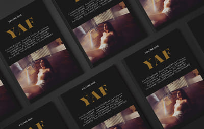 Diseño editorial para la revista YAF Magazine - Diseño Gráfico