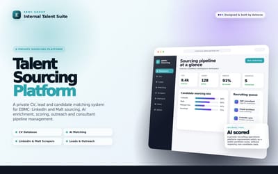 EBM Consulting — Plateforme de sourcing interne - Développement de Logiciel