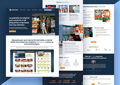 Diseño y desarrollo web - Création de site internet