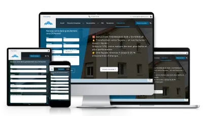 Deceloppement d'un site vitrine pour Les Rois de la Réno - Création de site internet