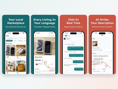 Fliply - Marketplace de segunda mano para Luxemburgo - Software Development