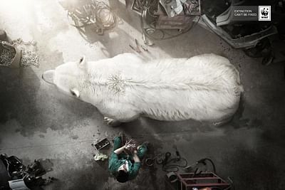 Polar bear - Publicidad