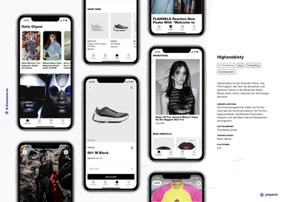 Highsnobiety App - Mobile App