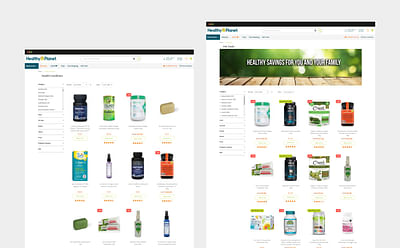 Healthy Planet Canada - Website Creation