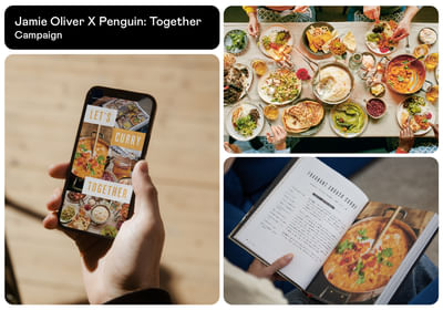 Together by Jamie Oliver & Penguin Random House - Advertising