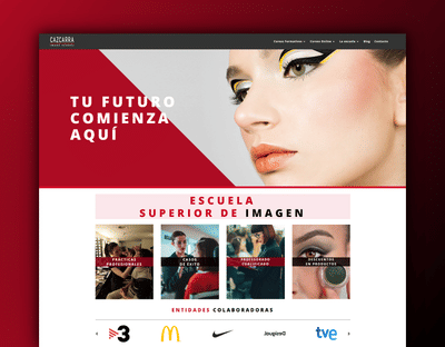 Cazcarra - Renovación web - Creación de Sitios Web