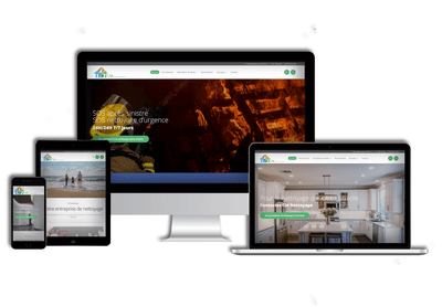Création de site internet - CM Nettoyage - SEO