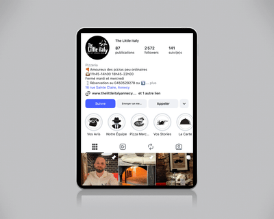 The Little Italy: Social Media - Social Media