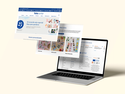Fotocenter · Estrategia 360º de Marketing - Pubblicità online