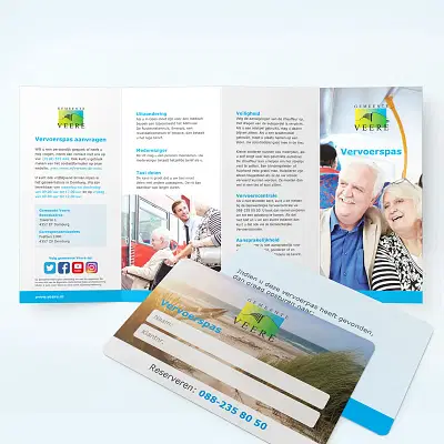Drukwerk flyers - Ontwerp
