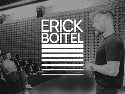 Erick BOITEL - Création d'identité et site web - Image de marque & branding