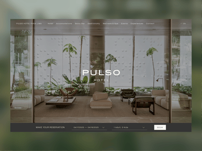 Pulso Hotel Site web - Website Creation