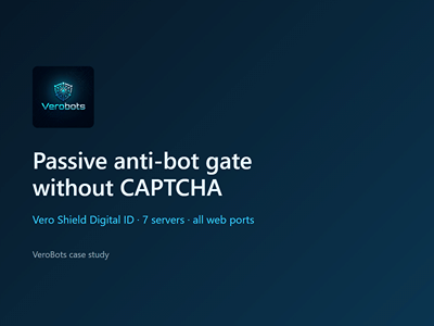 Passive anti-bot gate without CAPTCHA - Cyber Security