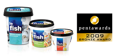 Packaging design for a pickled herring range - Design & graphisme