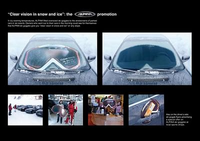 CLEAR VISION IN SNOW AND ICE - Werbung