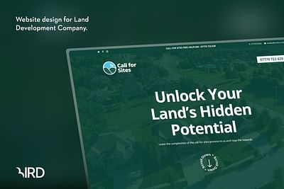 Web Design For Land Investment Specialist - Marketing