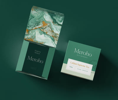 Een branding die zintuigen prikkelt voor Meroho. - Image de marque & branding