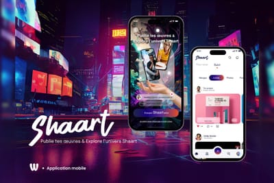 Shaart - Le réseau social de L'art - E-commerce