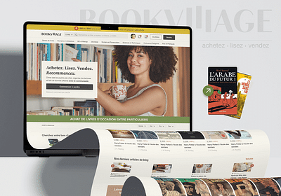 Book Village - Création de site internet
