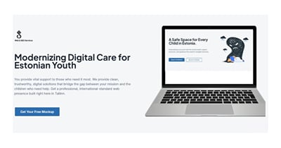 Modernizing Digital Care for Youth NGOs (Design Concept) - Creación de Sitios Web
