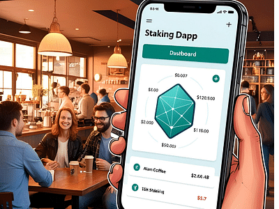 Crypto Staking Dapp - Web Application