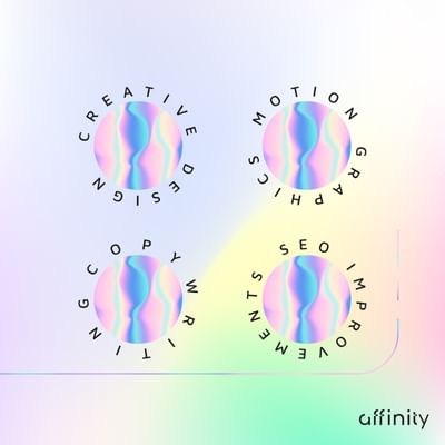 Affinity Instagram posts - Marketing