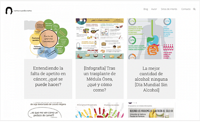 Rediseño Web Como Cuando Como - Webseitengestaltung