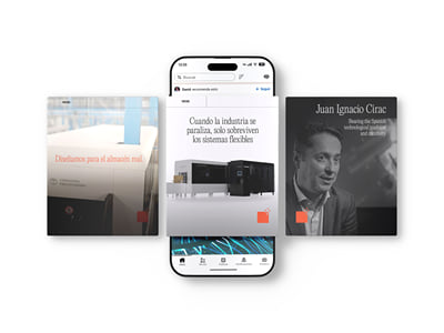 Tecnimusa: Maquinaria para la intralogística del sector textil - Content Strategy