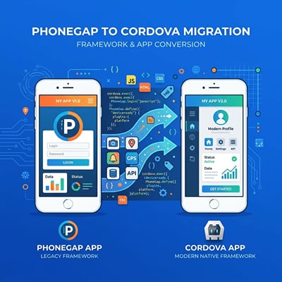 Conversion of PhoneGap App to Cordova - Mobile App