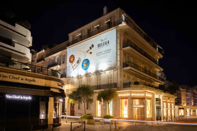 Affichage grand format événementiel - Cannes - NOBLEWOOD GROUP - Außenwerbung
