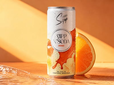 Sipp Vodka website and launch creative - Création de site internet