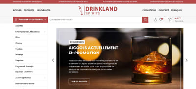 DRINKLAND - E-commerce