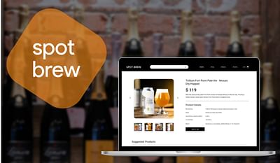 Spot Brew | eCommerce - Web Application - Webanwendung