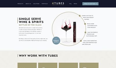 Website Wine in Tubes